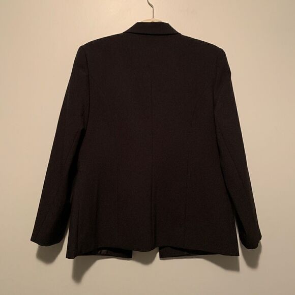 Women's black fitted dress & matching blazer - Picture 11 of 13